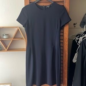 Theory Navy Shift Dress